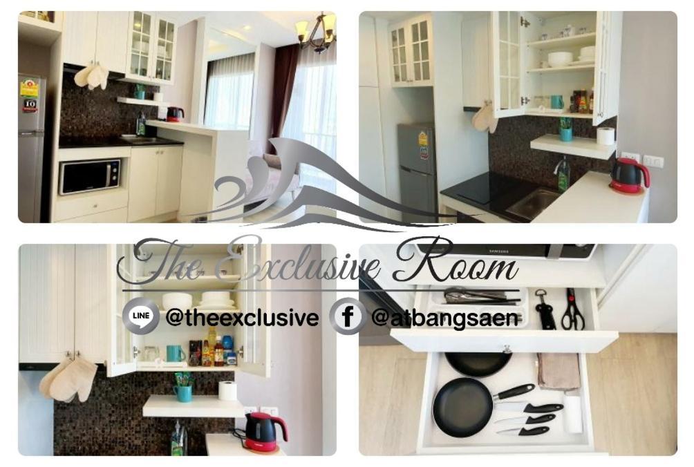 Cozy Near Beach 200M With Toproof Pool At Patio Bangsaen 외부 사진